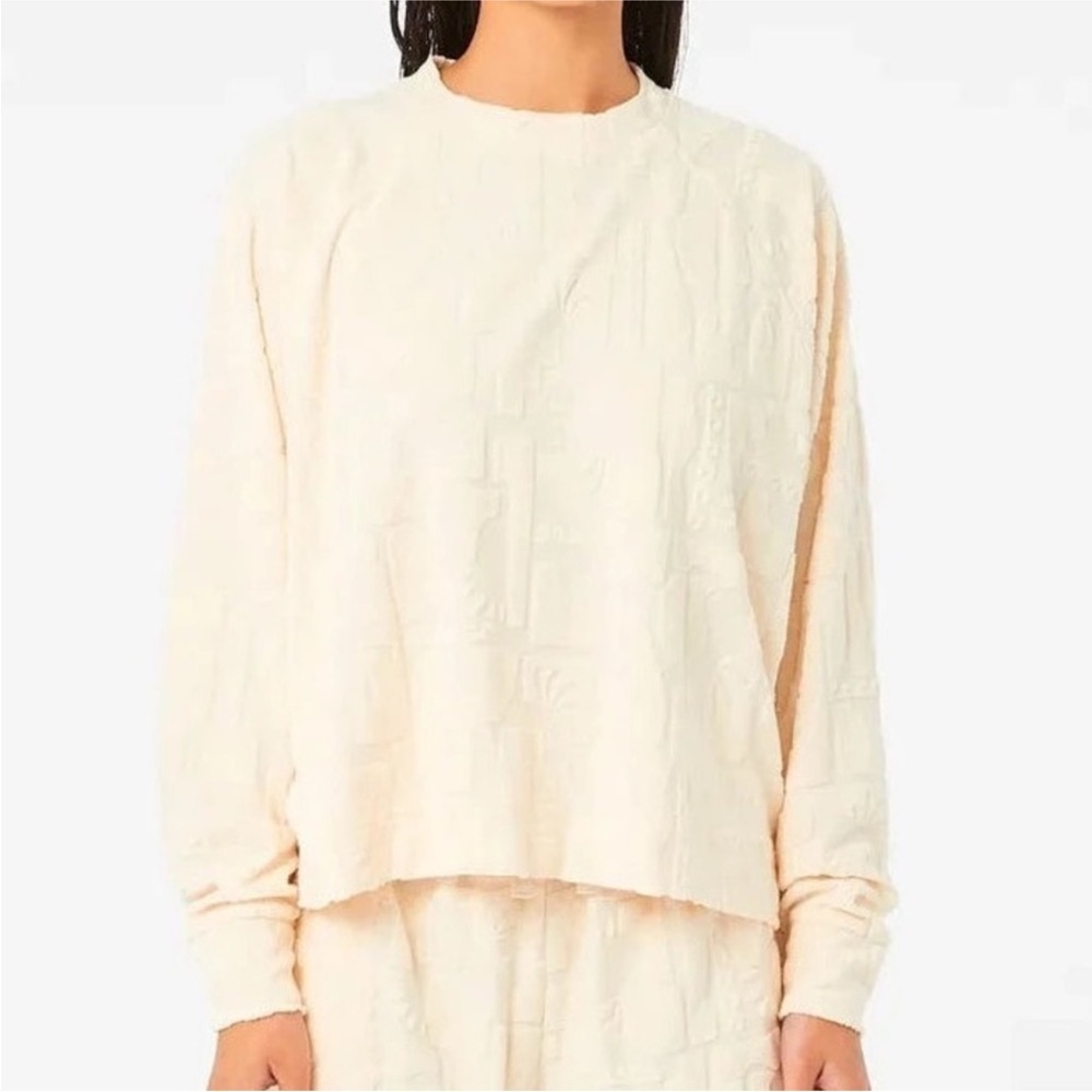 Rip Curl Women’s Cream Terrycloth Pullover
